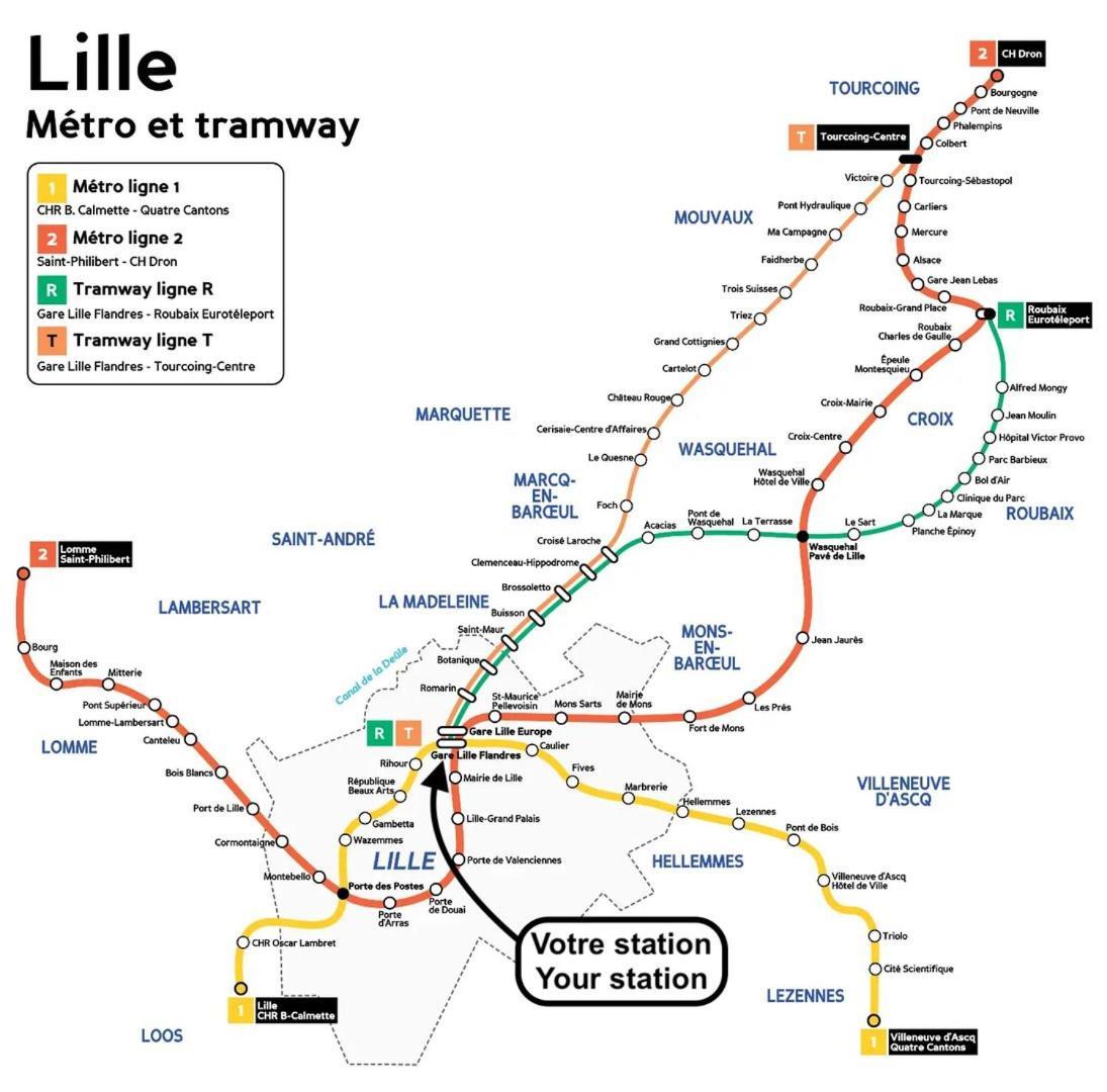 Lille Hypercentre Equipped Studio For 2 People! ภายนอก รูปภาพ