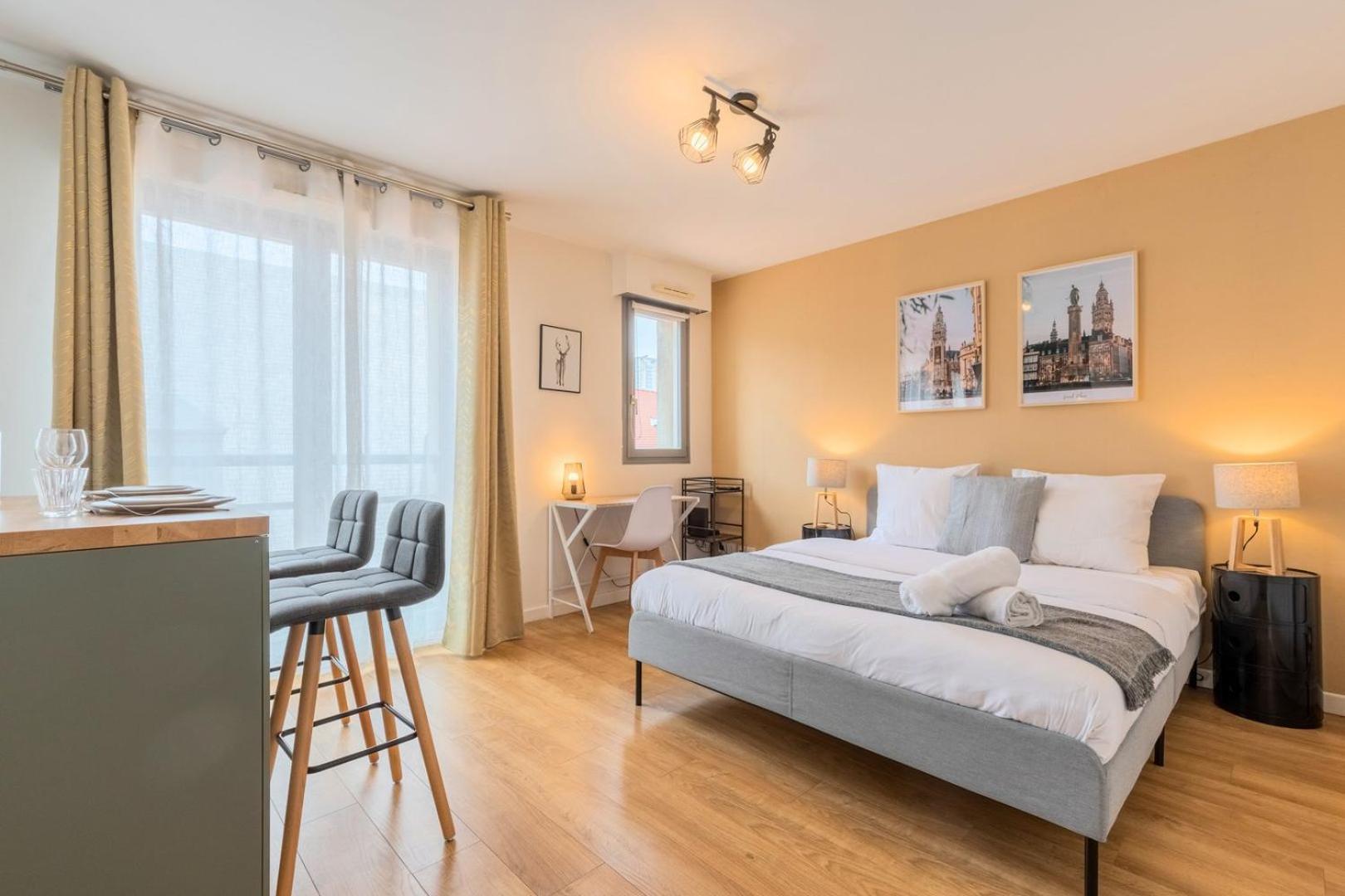 Lille Hypercentre Equipped Studio For 2 People! ภายนอก รูปภาพ