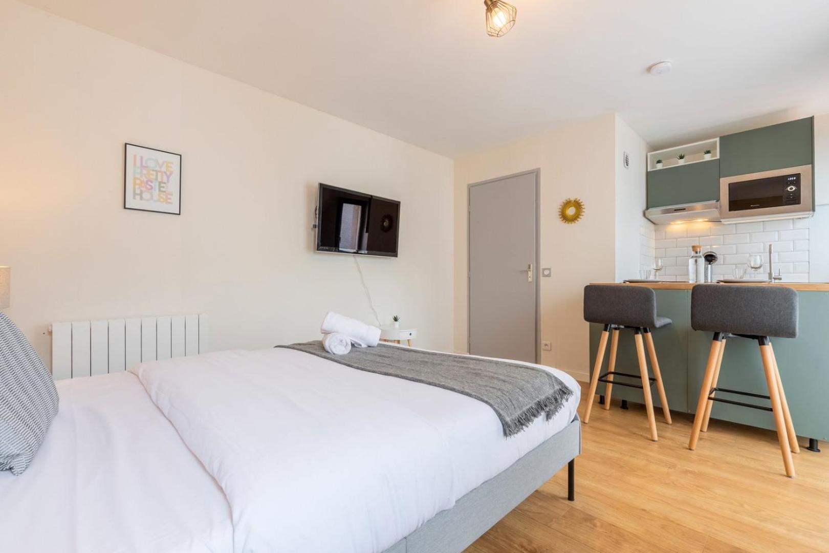 Lille Hypercentre Equipped Studio For 2 People! ภายนอก รูปภาพ